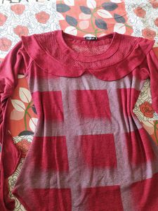 A Beautiful Mahroon Top