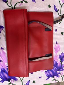 Colorblock Tote Handbag