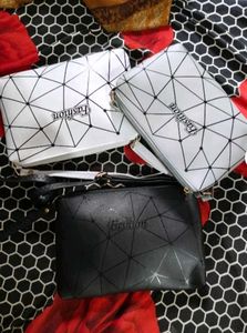 Geometric Print Fashion Clutches