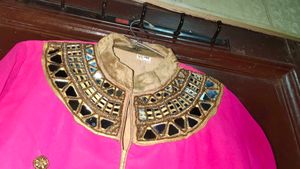 Pink Embellished Kurta Wth Plazo Dupata Set