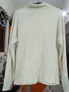 Cozy Cream Mock Neck Sweater