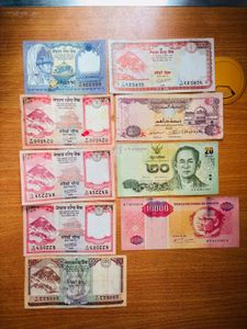Foreign Currency Collection Full Set