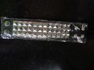 Edgy Studded Punk Rock Bracelet