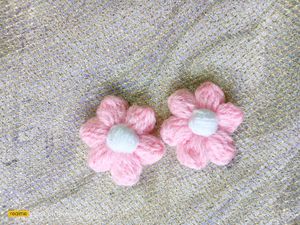 Handmade Crochet Cute Hair Clip