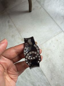 Chic Bangle with Crystal Embellishments