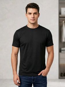 Men black Dryfit T-shirt for GYM