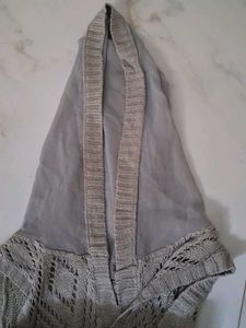 Chic Sleeveless Hooded Cardigan