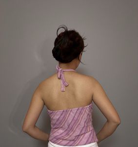 Striped Halter Top