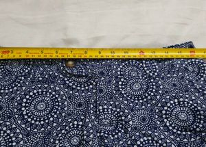 Red Camel Navy and White Printed Shorts