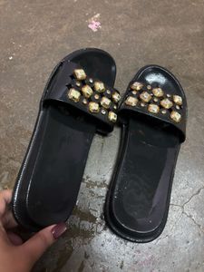 Stylish Flip-Flops &amp; Embellished Slides