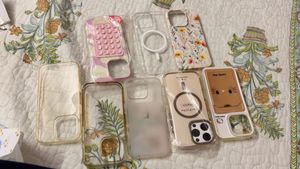 Lot of iPhone Cases 16 pro