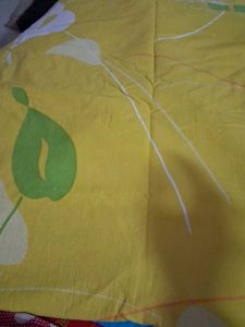 Yellow Floral Bedsheet