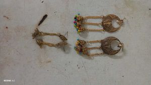 Boho Ethnic Jhumka Earrings