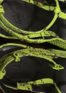 H&amp;M women snakeskin-patterned heels