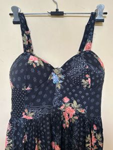 Black Floral Dress