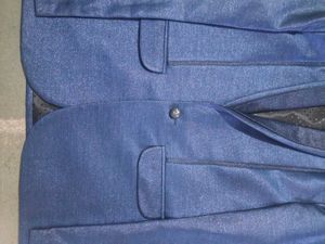 Men's Blue Suit Set