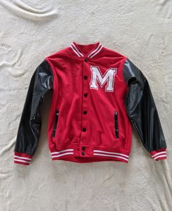 Red Bankai Cool Varsity Unisex Jacket