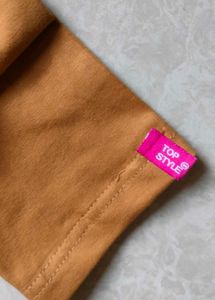 ANKLE LENGTH Brown Leggings Pants