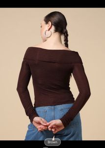 Chic Off-Shoulder Ruched Top