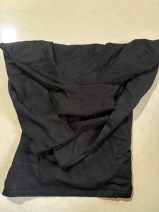 Classic Black Turtleneck Top