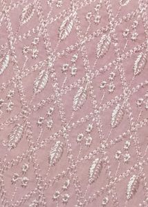 Pink Cotton Chikankari 2piece Dress Material