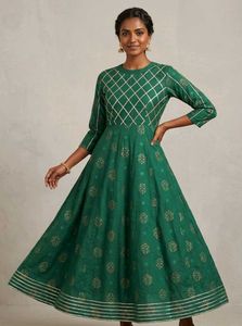 Beautiful Green Ethnic Gown