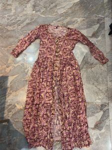 Elegant Paisley Print Kurta