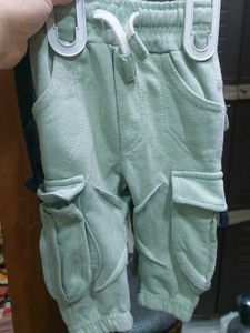 Mint Green Cargo Pants