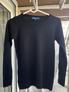 Classic Black Long Sleeve Sweater