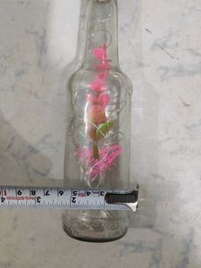 Glass Bottle Lamp with Fairy Lights