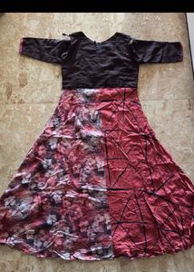 Elegant Cold Shoulder Maxi Dress
