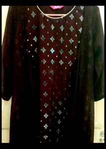 a.Party wear frock or kurta with coat