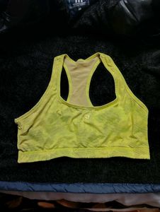 Parrot Green Sports Bra