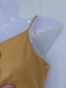Chic Yellow Bodycon Dress