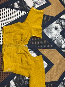 Yellow Saree