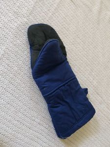 Blue Oven Mitt