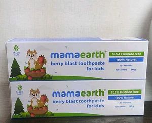 Mamaearth Berry Blast Toothpaste For Kids Pack 2