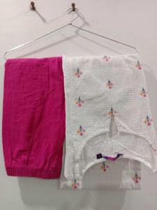Embroidery Kurta With Legging
