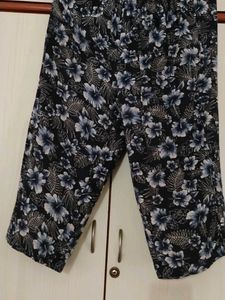 Floral Print Palazzo Pants