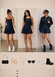 Chic Denim Dress