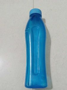 Blue Plastic Water Bottle