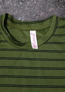 Green Striped T-Shirt