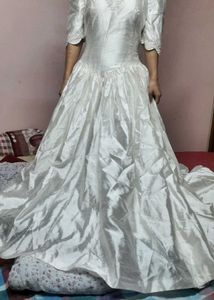Off White Gown