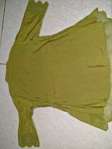Stylish Olive Green top
