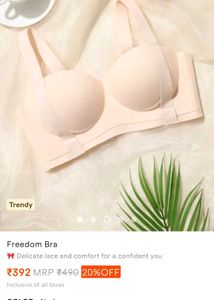 Pretty nude push up Bra🌸