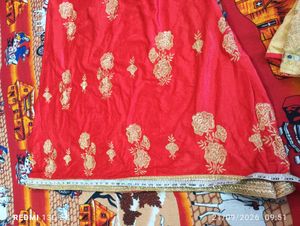 Lahanga wirh Mirror Work blouse