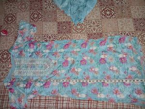 Blue Floral Kurta Set