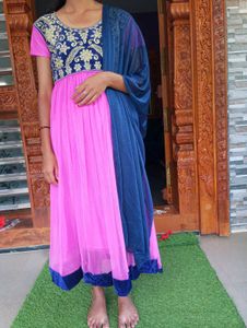 Cute Pink &amp; Blue Dress