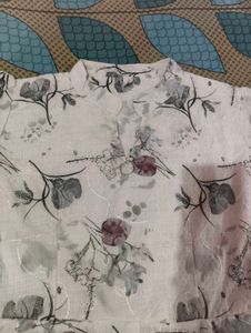 Floral Print Short Sleeve Dress