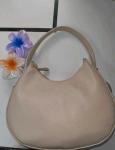 Chic Beige Shoulder Bag